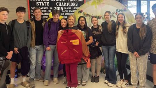 Congratulations Aubrey Honeywell!