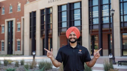 Ferguson College doctoral student creating innovative crop production solutions