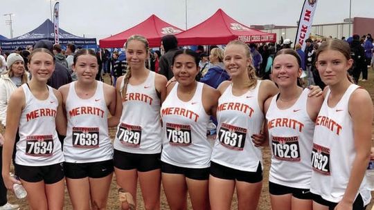 Oilerettes placed 9th as a team in the state cross country meet with SR Aubrey Honeywell placing 48th and FR Allie Smith placing 61st