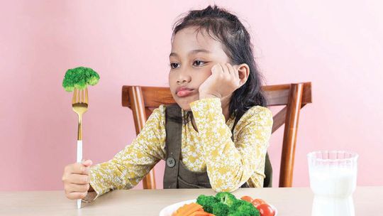Patience is the key as children develop healthy eating habits