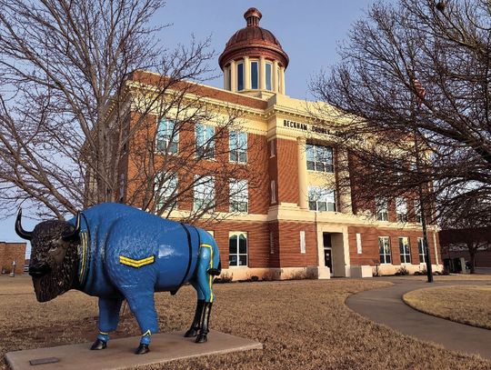 Beckham County Courthouse Dome Restoration Completed