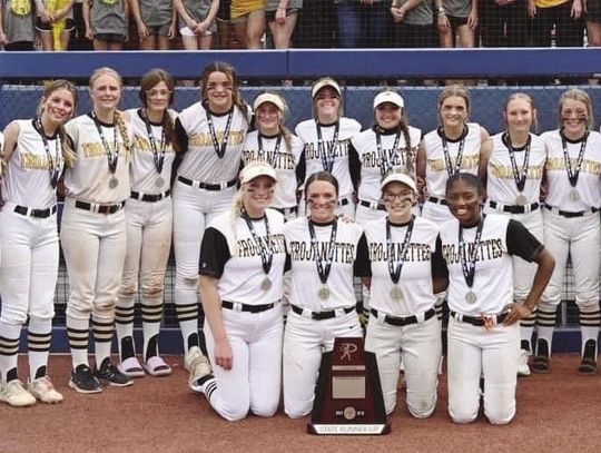 Canute Girls State Runner-Ups in Slow Pitch Softball