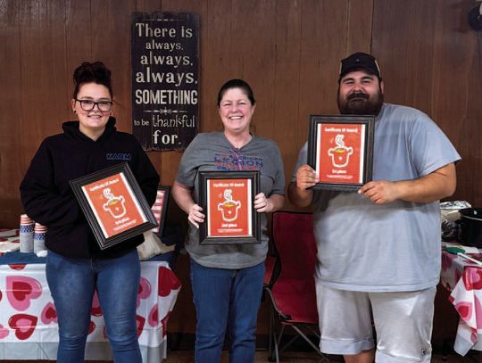 Chili cook off was a hit!