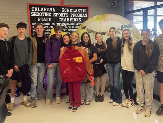 Congratulations Aubrey Honeywell!