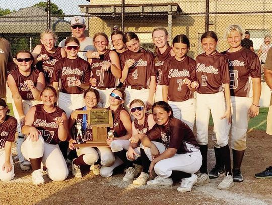 Elk City Elkettes are OK Kids 12 Softball State Champs