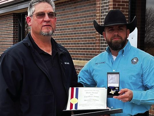 Elk City Police Department detective awarded