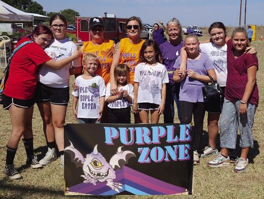 Erick’s First Annual Purple People Eater Festival is a success