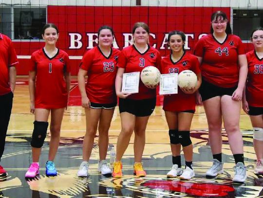 Erick Senior Night for Volleyball