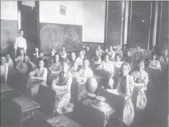 First Sayre school organized by Herschel Joseph