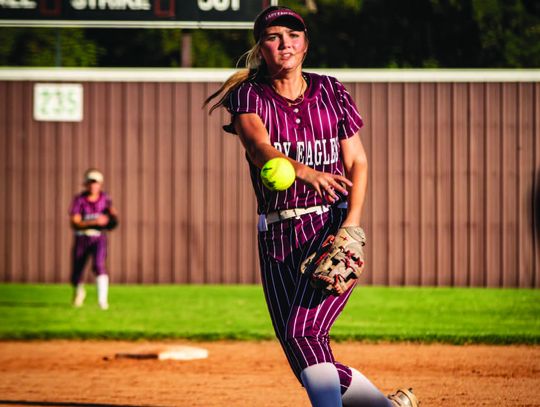 Lady Junior Eagles win first Beckham County match-up with Merritt Junior High