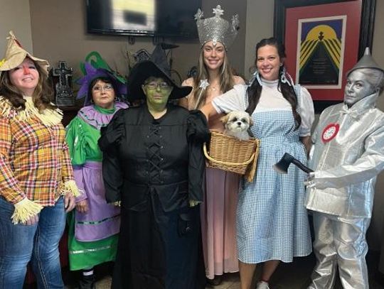 Local Businesses Joined In The Halloween Fun