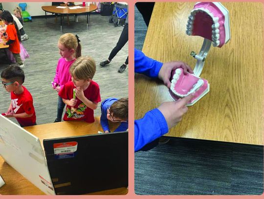 Merritt Elemetary holds a dental class to teach students