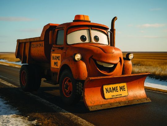Oklahoma Kids Can Name a Snowplow