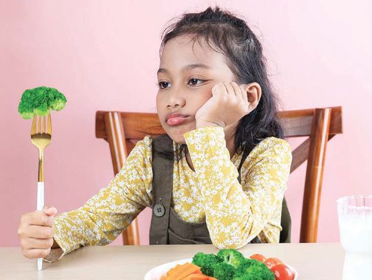 Patience is the key as children develop healthy eating habits