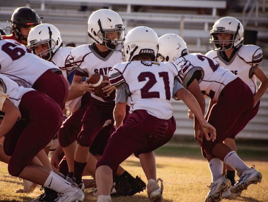 Sayre 6 Grade Football