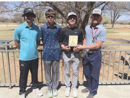 Sayre Boys Golf Team places 2nd at Weatherford Golf Tournament