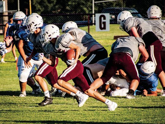 Sayre Football Scrimmage Game