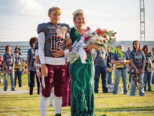 Sayre Homecoming King and Queen