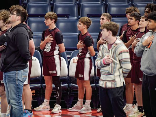 Sayre Teams Play on Court of Dreams