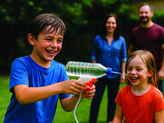 Summer Science Project: Make Your Own Recycled Water Blaster