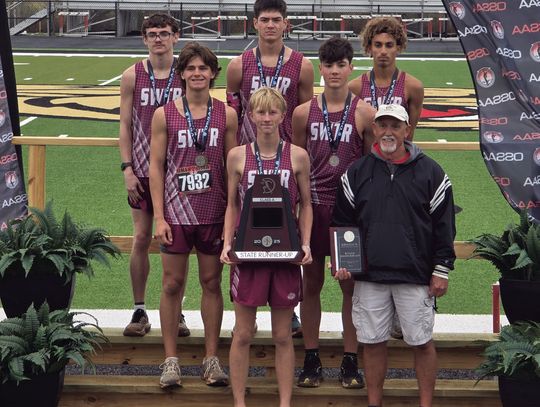 The Sweetwater Boys Cross-Country team earned Class A State Runner-Up placing