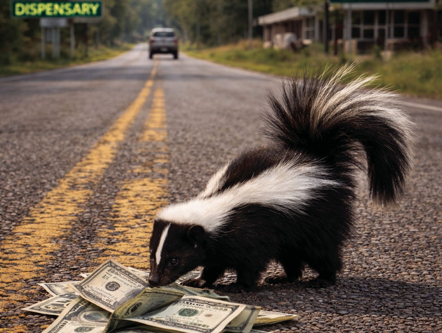 Marijuana, Money, and the Skunk in the Road