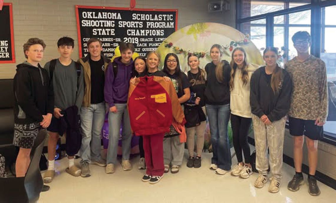 Congratulations Aubrey Honeywell!