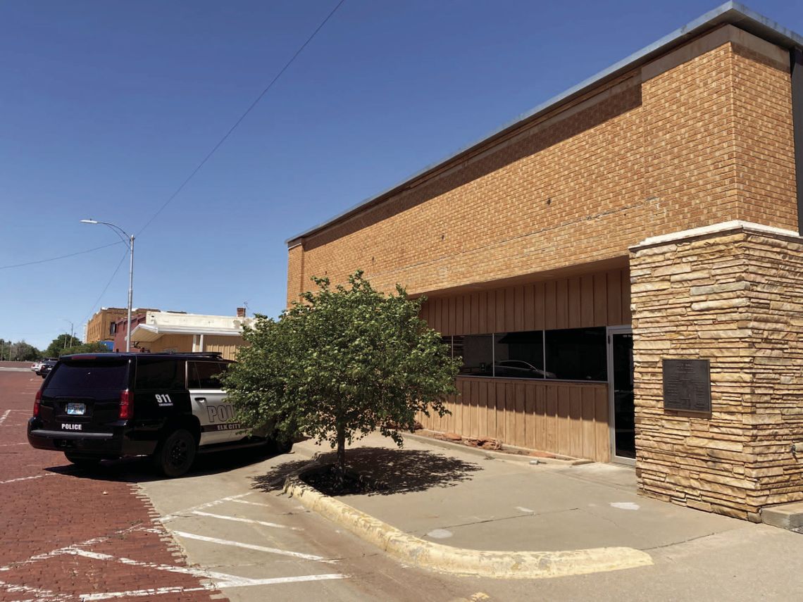 Elk City Cop Shop is Temporarily in Historic Downtown Building