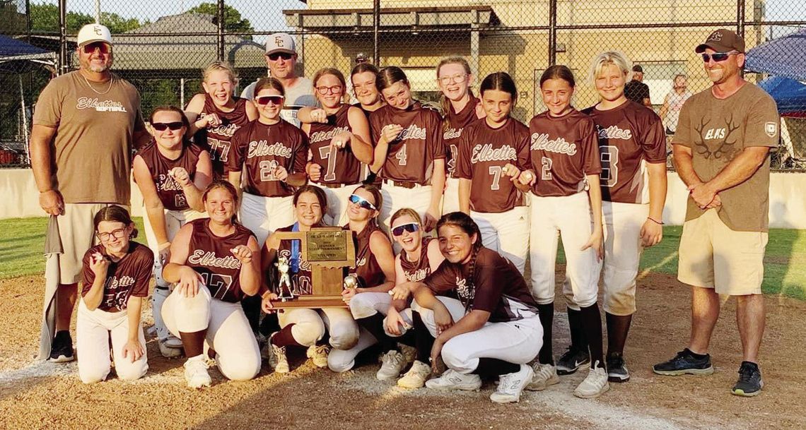 Elk City Elkettes are OK Kids 12 Softball State Champs