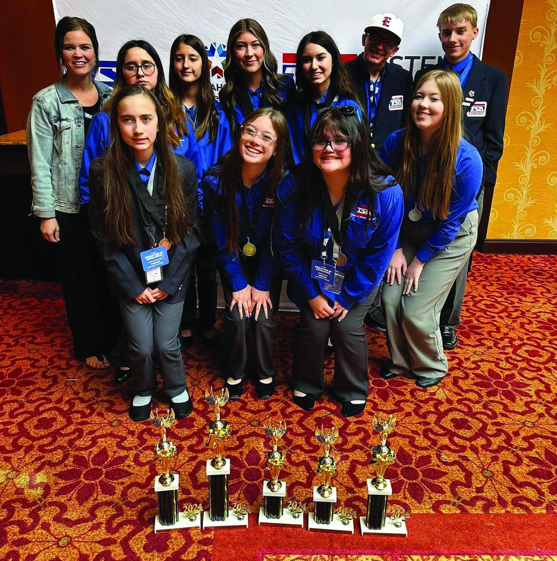 Erick Technology Students of America win at TSA State Convention