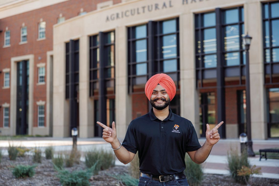 Ferguson College doctoral student creating innovative crop production solutions