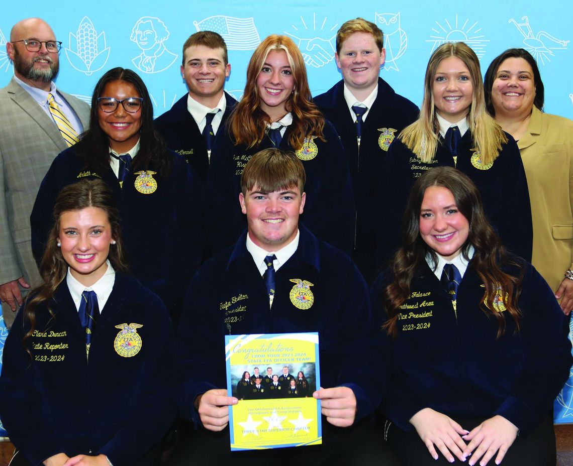 FFA Chapter Officers Attend Annual COLT Conference Sponsored by Public Service Company