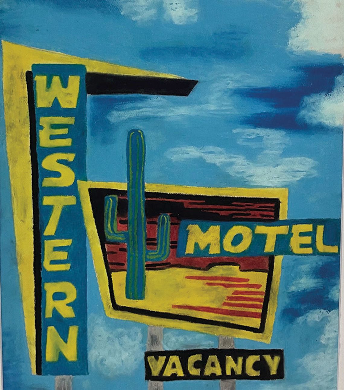 Lights, Camera, Sayre: Indie film crew falls for Western Motel—and its classic sign Lights, Camera, Sayre: Indie film crew falls for Western Motel—and its classic sign