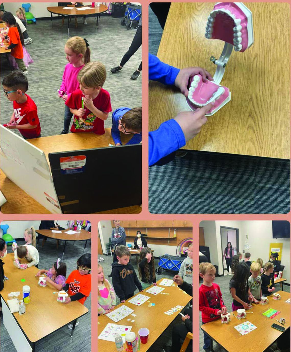 Merritt Elemetary holds a dental class to teach students