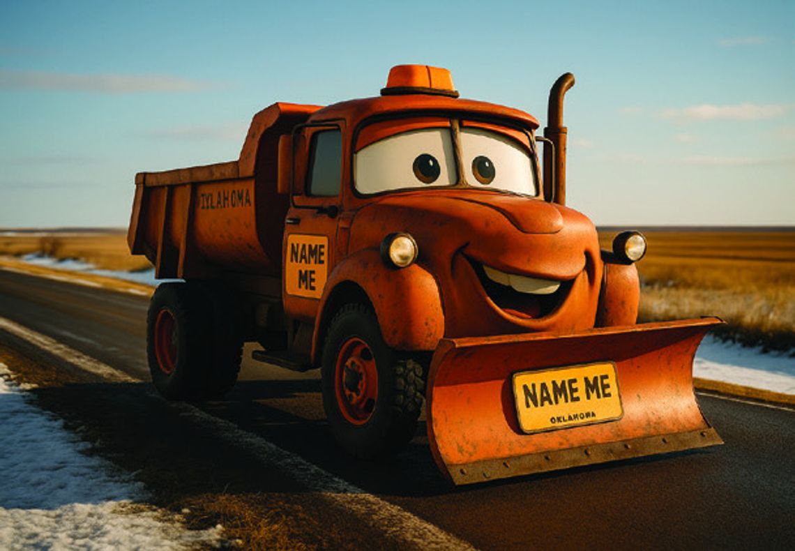 Oklahoma Kids Can Name a Snowplow