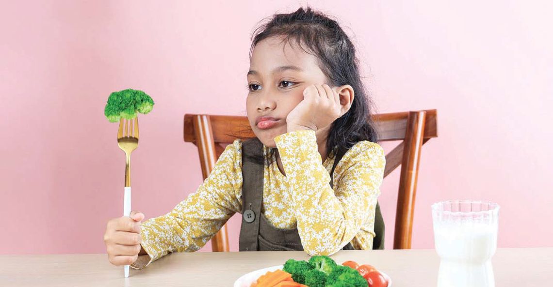 Patience is the key as children develop healthy eating habits