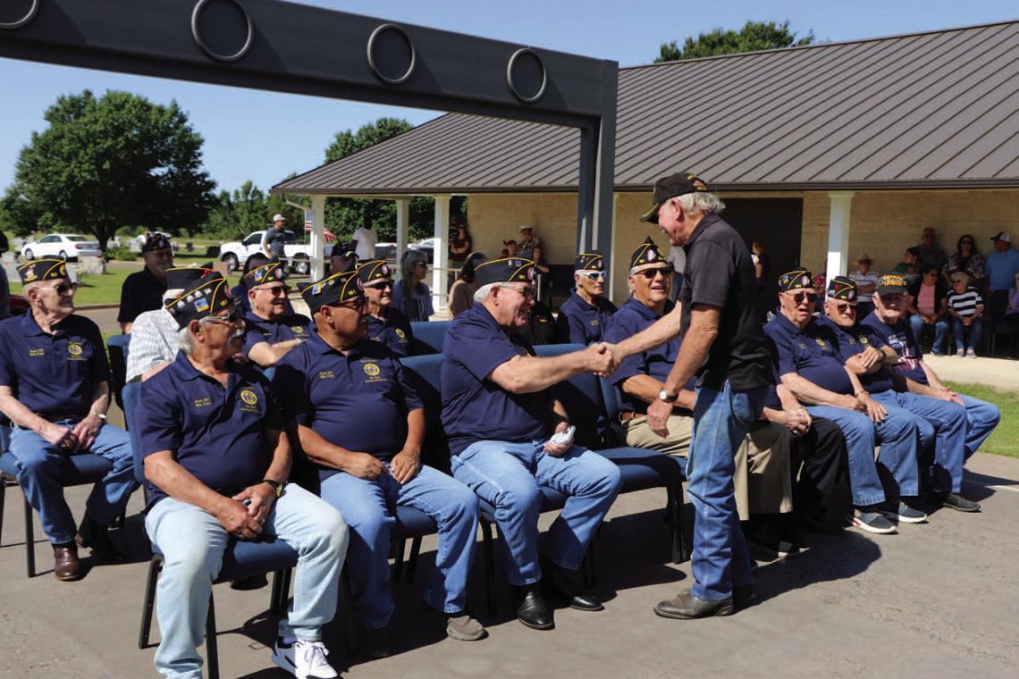 Retired Colonel Doug Haught Talks D-Day at Memorial Ceremony