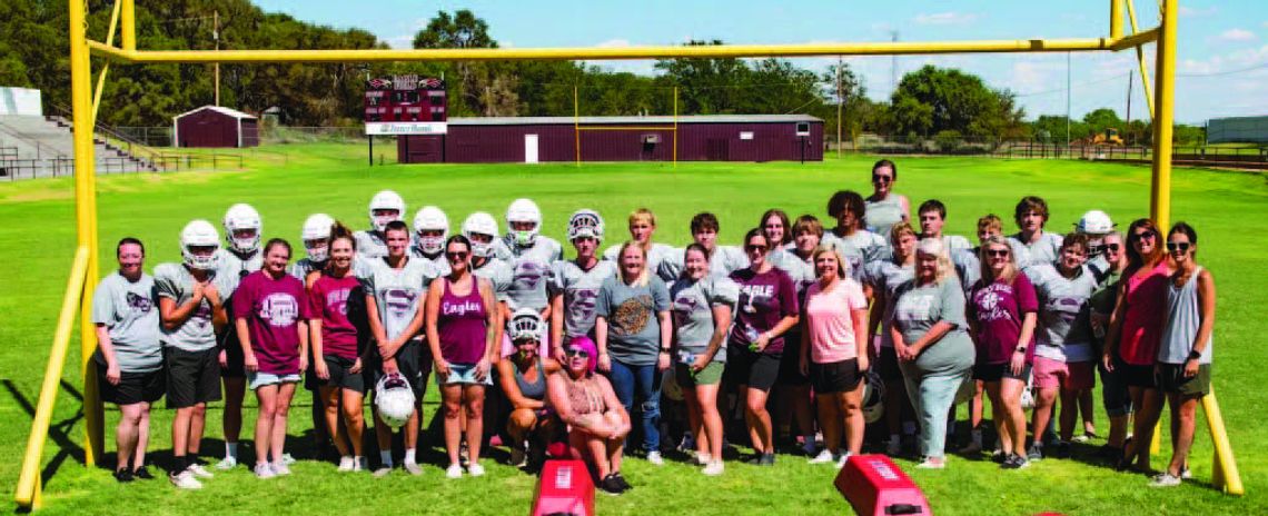 Sayre High Schools football held their first annual Mom Football Camp