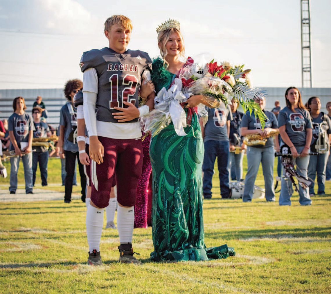 Sayre Homecoming King and Queen