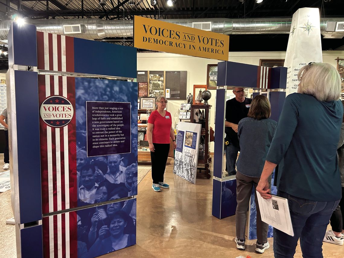 Th e Smithsonian’s Museums on Main Voices and Votes will travel to Cheyenne to refl ect the agricultural stronghold’s contribution to the nation Exhibit opened September 7-October 19