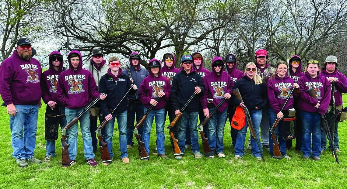 The Sayre Shootin’ Eagles advanced to State