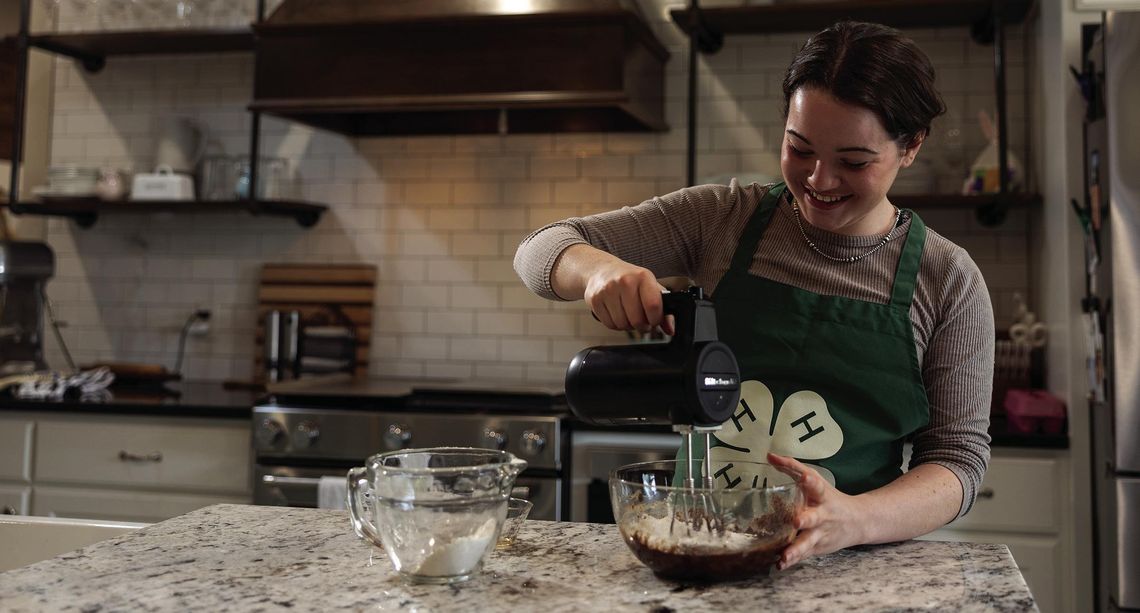 Youth practice STEM in the kitchen with Food, Fun, 4-H Bakes