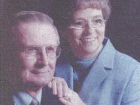 Leon and Catherine Willsie. The Sayre, Okla. couple has sat in the same box seats at the Elk City Rodeo for the past 30 years. Photo courtesy Catherine Willsie.